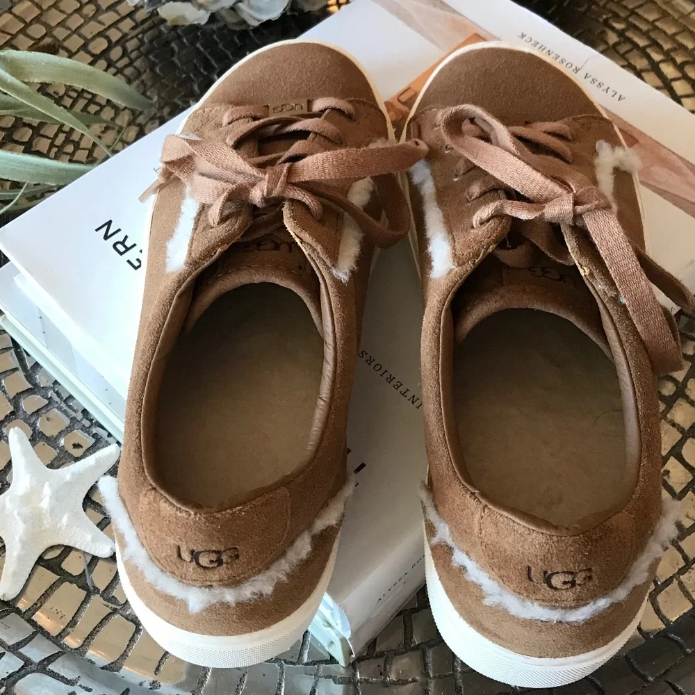 UGG CHESTNUT ZILO HERITAGE SNEAKER SHOE
